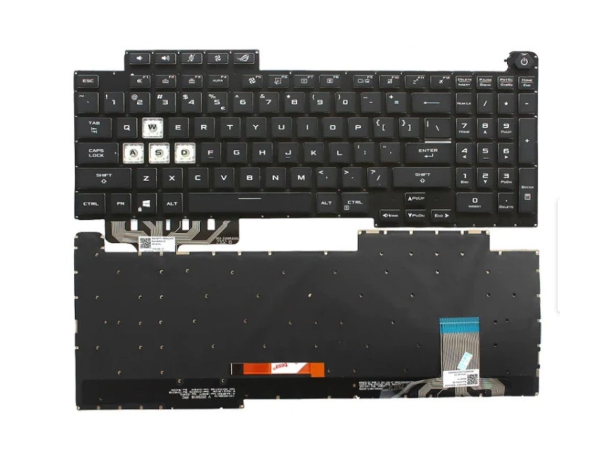 Buy ASUS ROG Strix G17 G713 G713QR-HG113TS RGB Backlit Keyboard